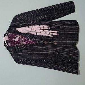 Jack skeleton coat and gloves